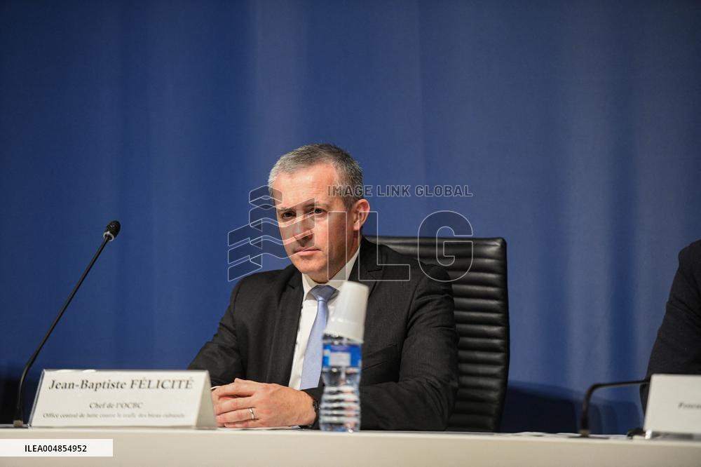 Louvre Heist Investigation Press Conference - Paris