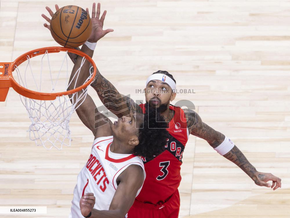 Rockets Defeat Raptors In Toronto - Canada