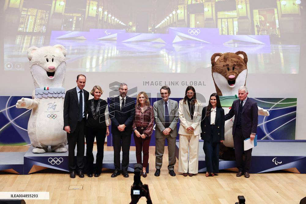 100 Days To Go Celebration For Milano 2026 - Italy