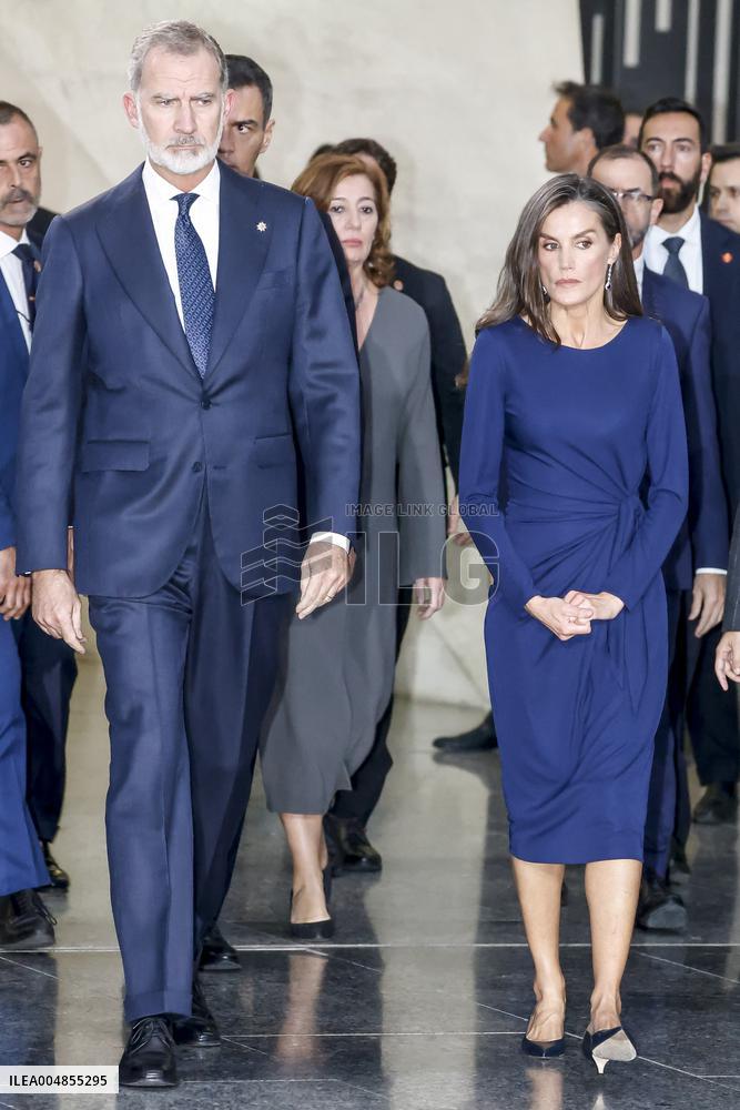 King and Queen of Spain Honor Disaster Victims - Valencia