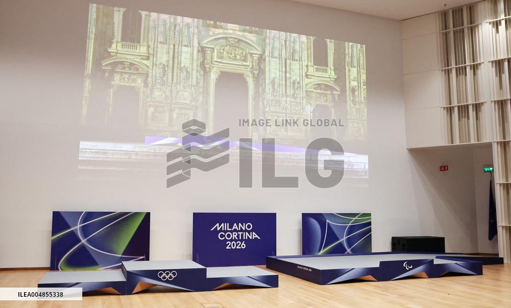 100 Days To Go Celebration For Milano 2026 - Italy