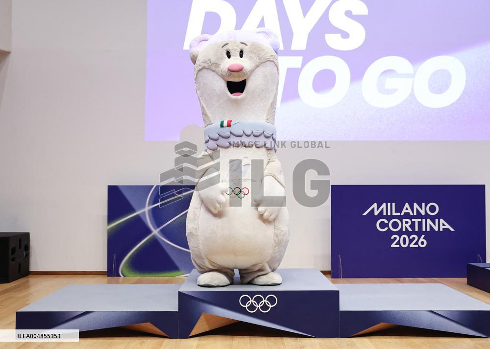 100 Days To Go Celebration For Milano 2026 - Italy