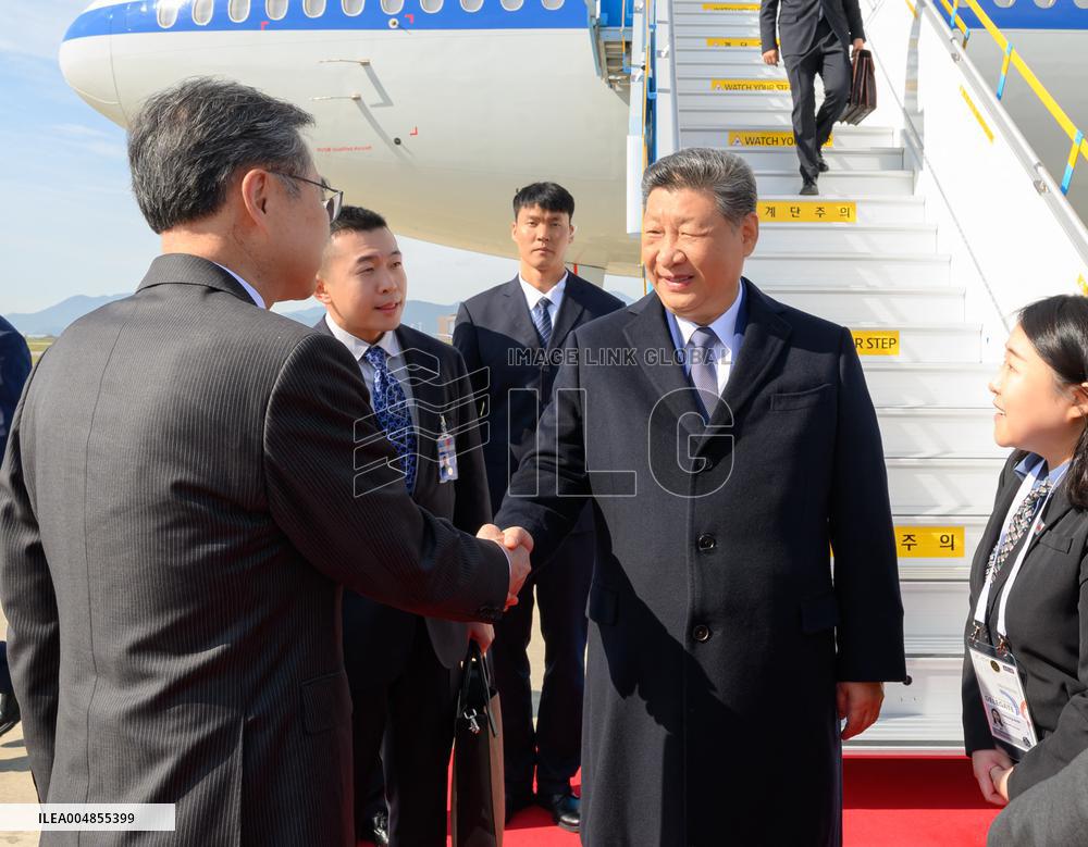 Xi Jinping Meets Trump In Busan - South Korea - Christopher