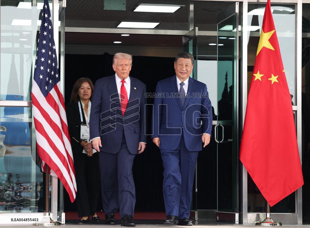 Xi Jinping Meets Trump In Busan - South Korea - Christopher
