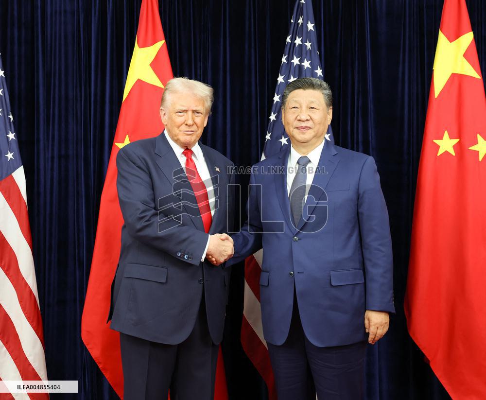 Xi Jinping Meets Trump In Busan - South Korea - Christopher