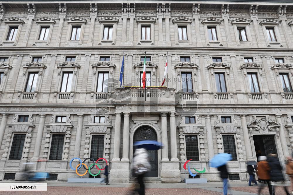 100 Days To Go Celebration For Milano 2026 - Italy