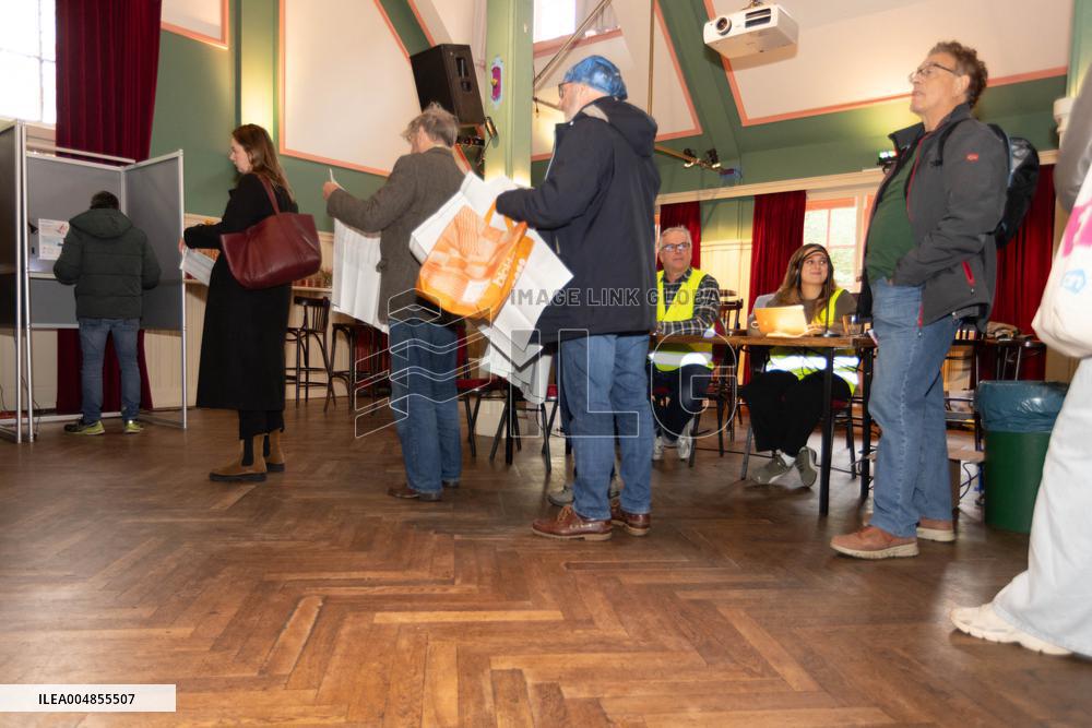 Parliamentary Elections In Netherlands - Amsterdam