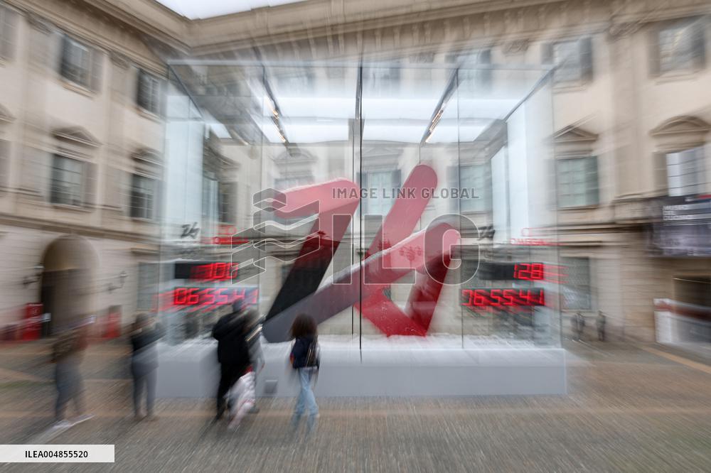 100 Days To Go Celebration For Milano 2026 - Italy