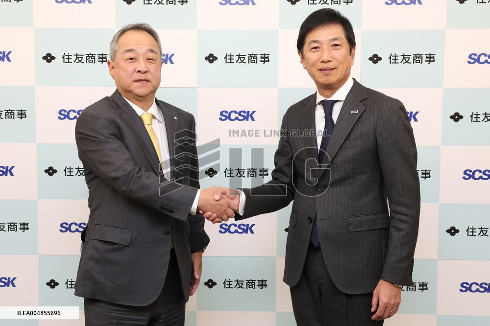 Sumitomo Corporation Announces Press Conference on Making SCSK a Wholly Owned Subsidiary