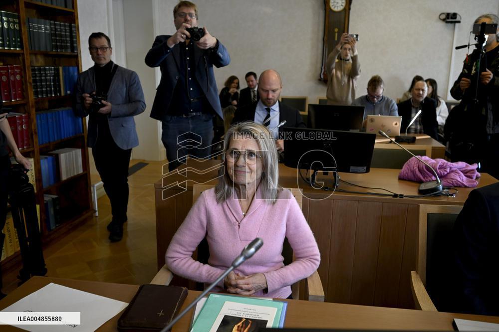 Accused Finnish MP Räsänen attends Supreme Court in her hate speech case