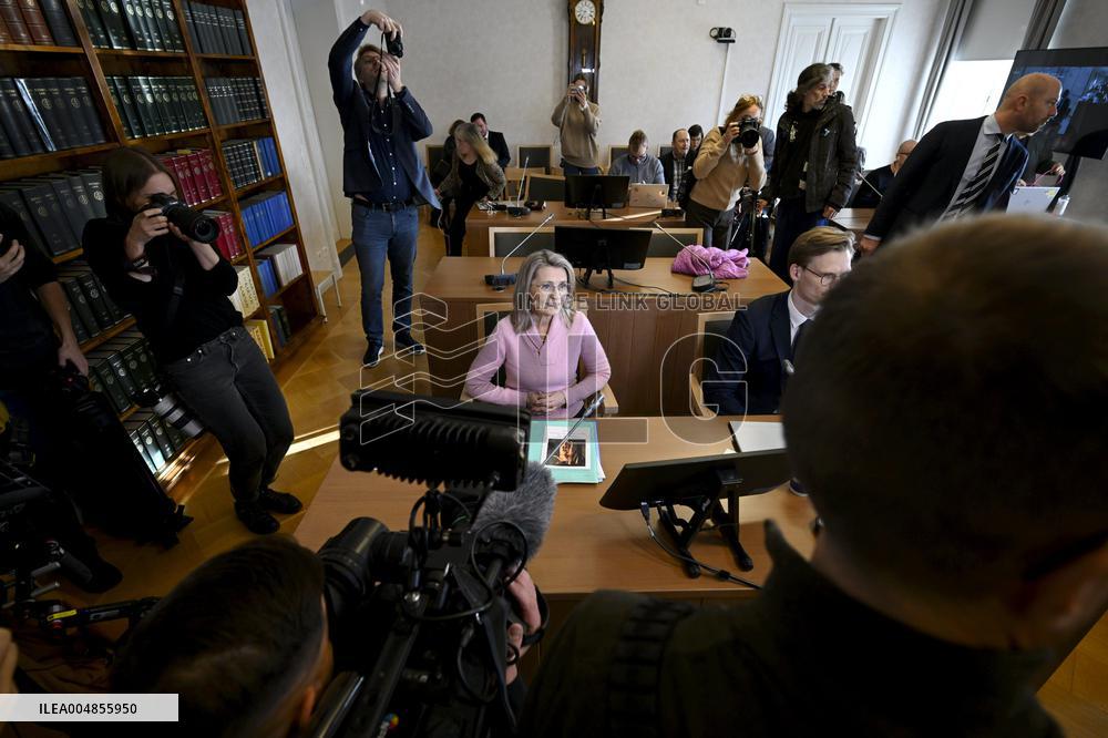 Accused Finnish MP Räsänen attends Supreme Court in her hate speech case