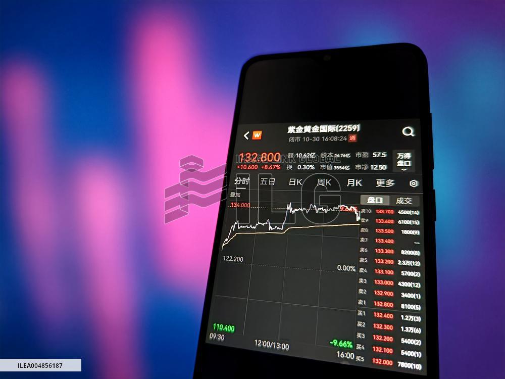 Hong Kong Stock Market Gold Stock