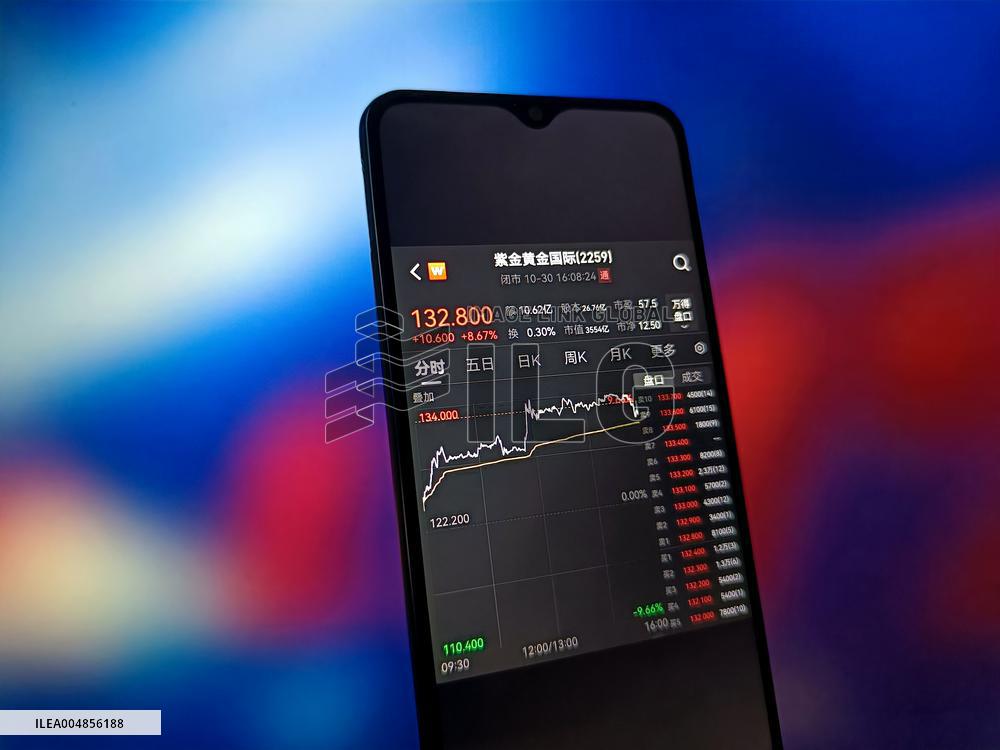 Hong Kong Stock Market Gold Stock