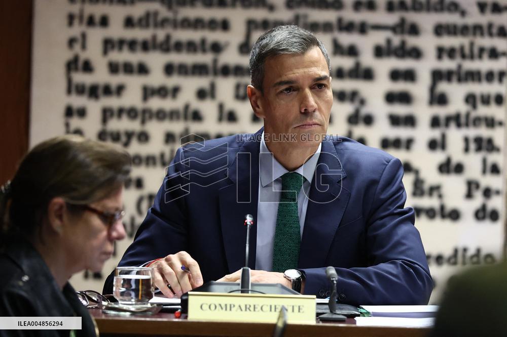 Pedro Sanchez Testifies on Koldo Case - Madrid