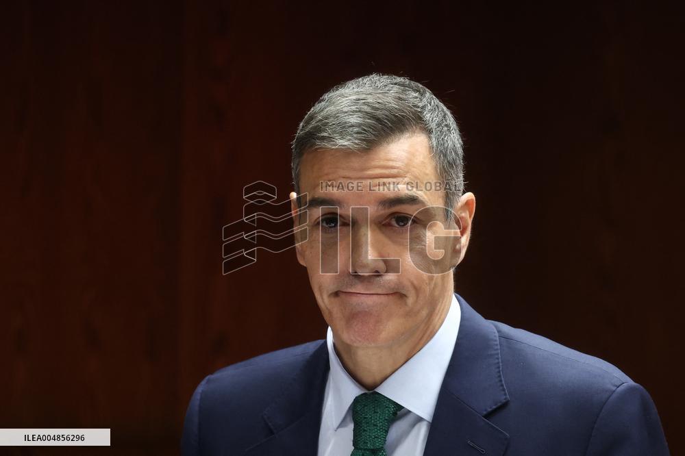 Pedro Sanchez Testifies on Koldo Case - Madrid