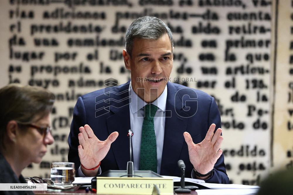 Pedro Sanchez Testifies on Koldo Case - Madrid