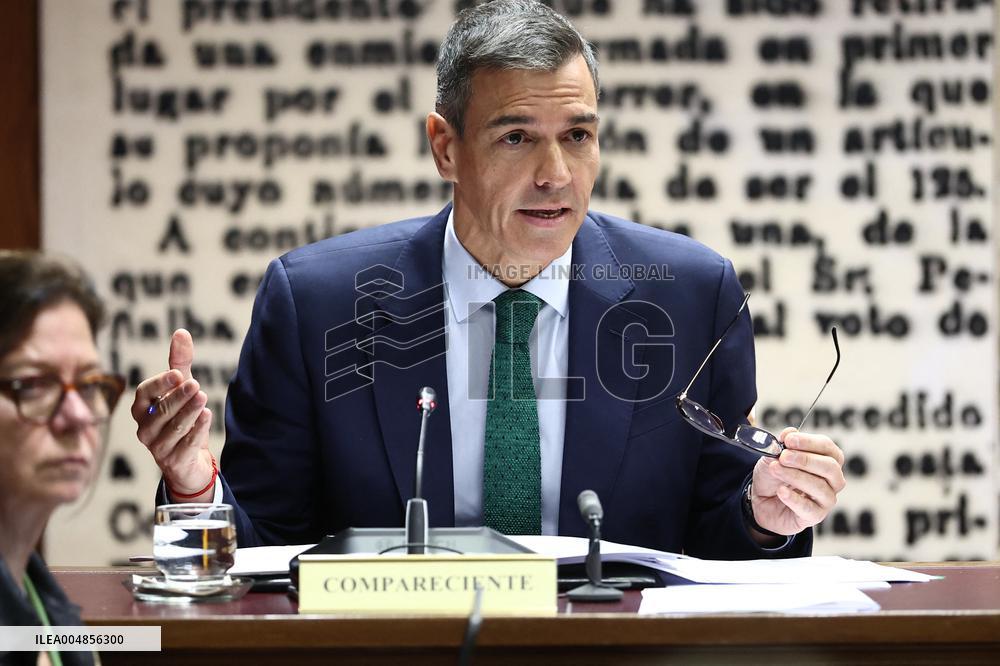 Pedro Sanchez Testifies on Koldo Case - Madrid
