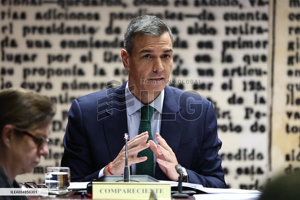 Pedro Sanchez Testifies on Koldo Case - Madrid