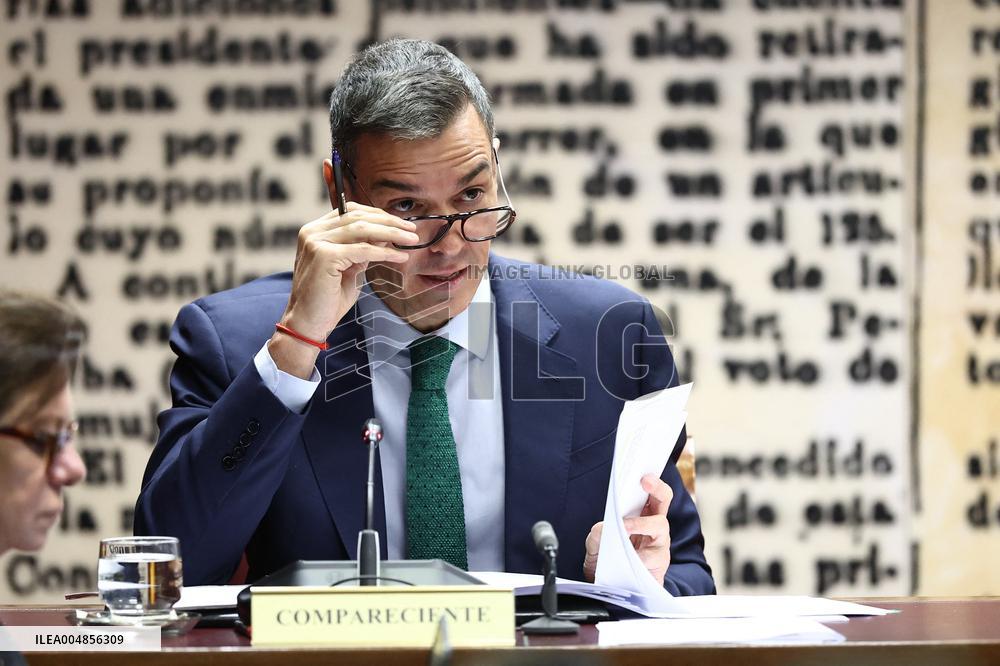 Pedro Sanchez Testifies on Koldo Case - Madrid