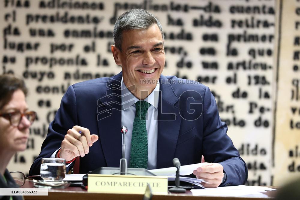 Pedro Sanchez Testifies on Koldo Case - Madrid