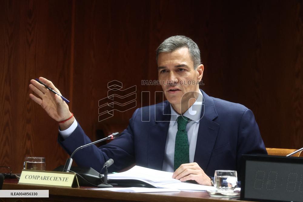 Pedro Sanchez Testifies on Koldo Case - Madrid