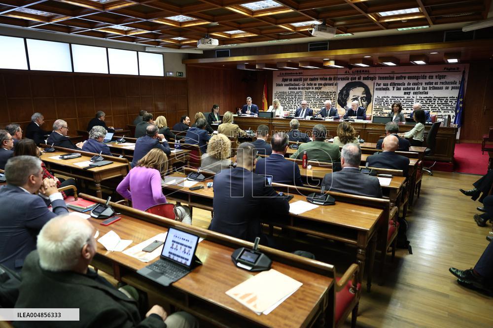 Pedro Sanchez Testifies on Koldo Case - Madrid