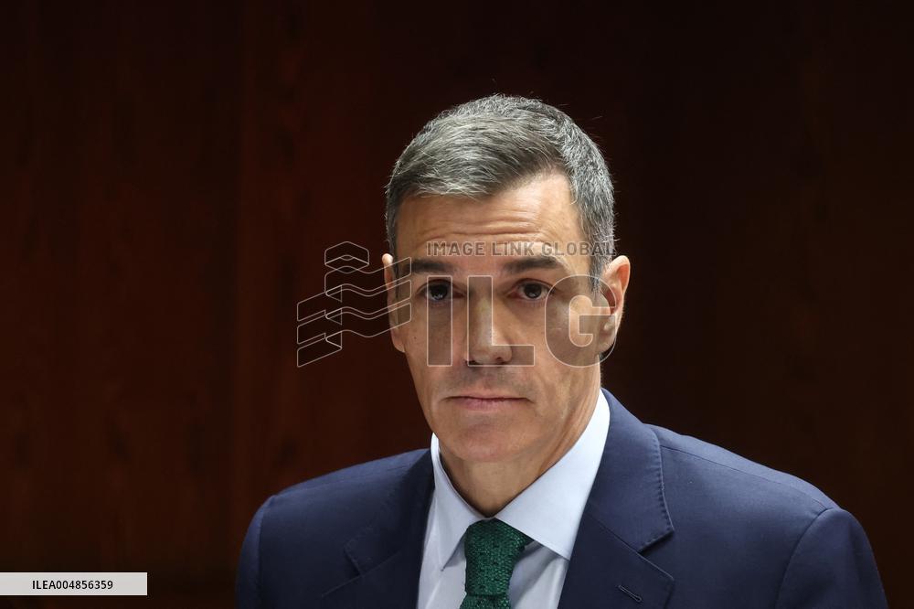 Pedro Sanchez Testifies on Koldo Case - Madrid