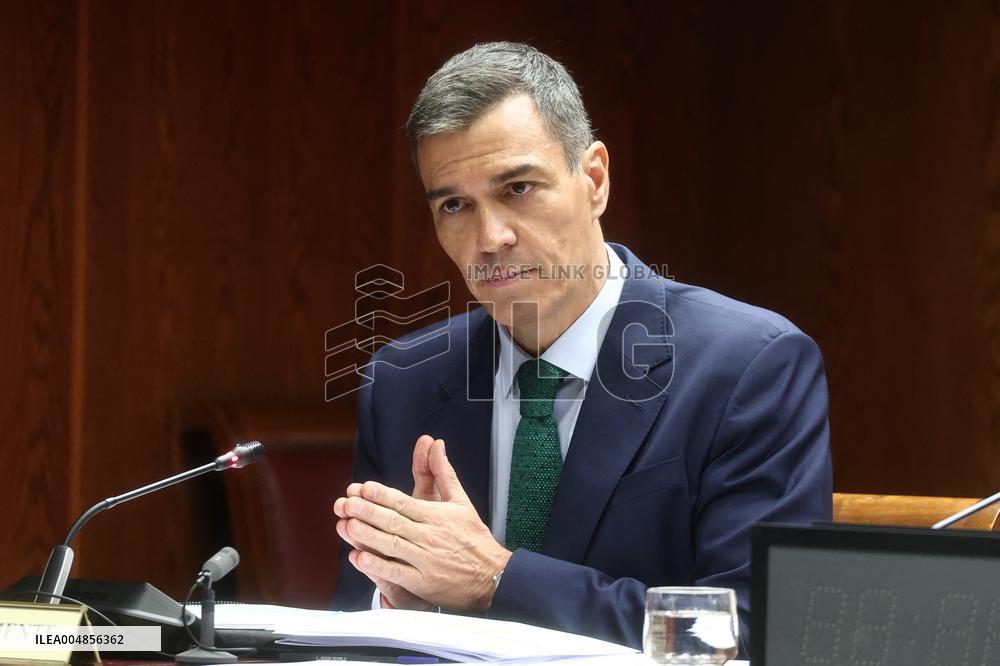 Pedro Sanchez Testifies on Koldo Case - Madrid