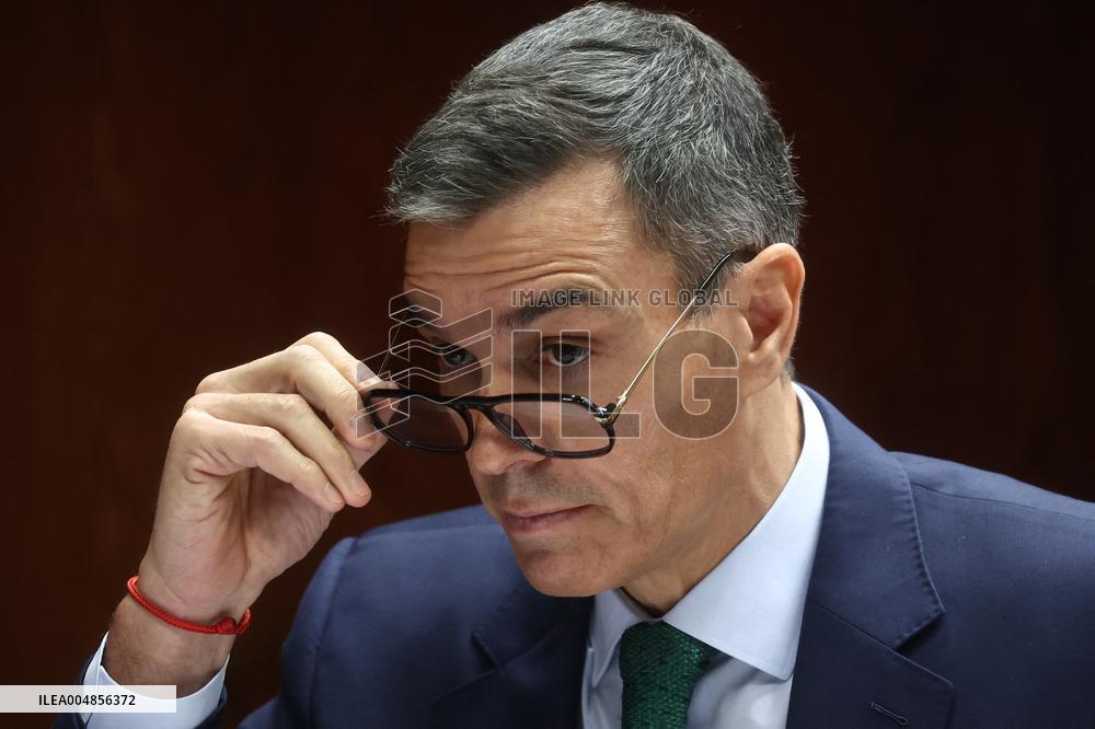 Pedro Sanchez Testifies on Koldo Case - Madrid