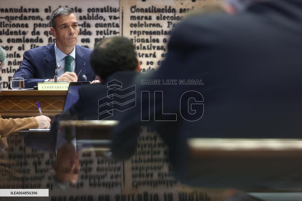 Pedro Sanchez Testifies on Koldo Case - Madrid