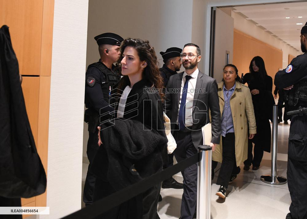 Trial of David Guiraud for Insulting Meyer Habib - Paris