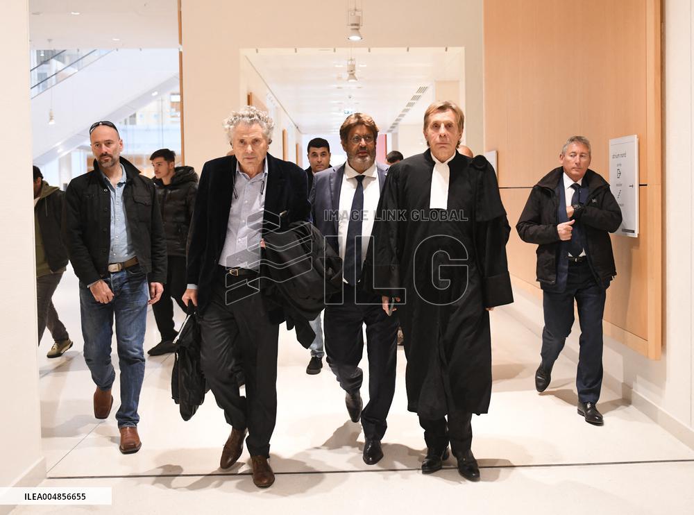 Trial of David Guiraud for Insulting Meyer Habib - Paris