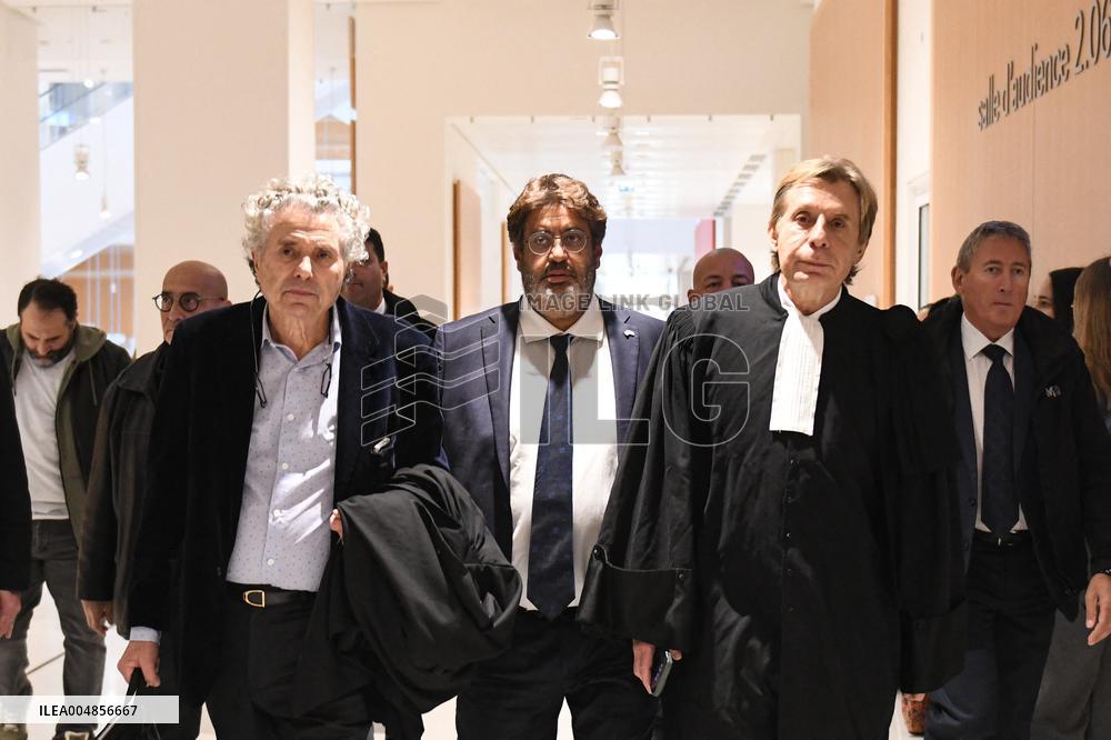 Trial of David Guiraud for Insulting Meyer Habib - Paris