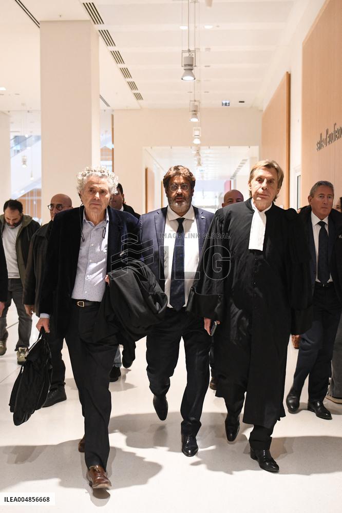 Trial of David Guiraud for Insulting Meyer Habib - Paris
