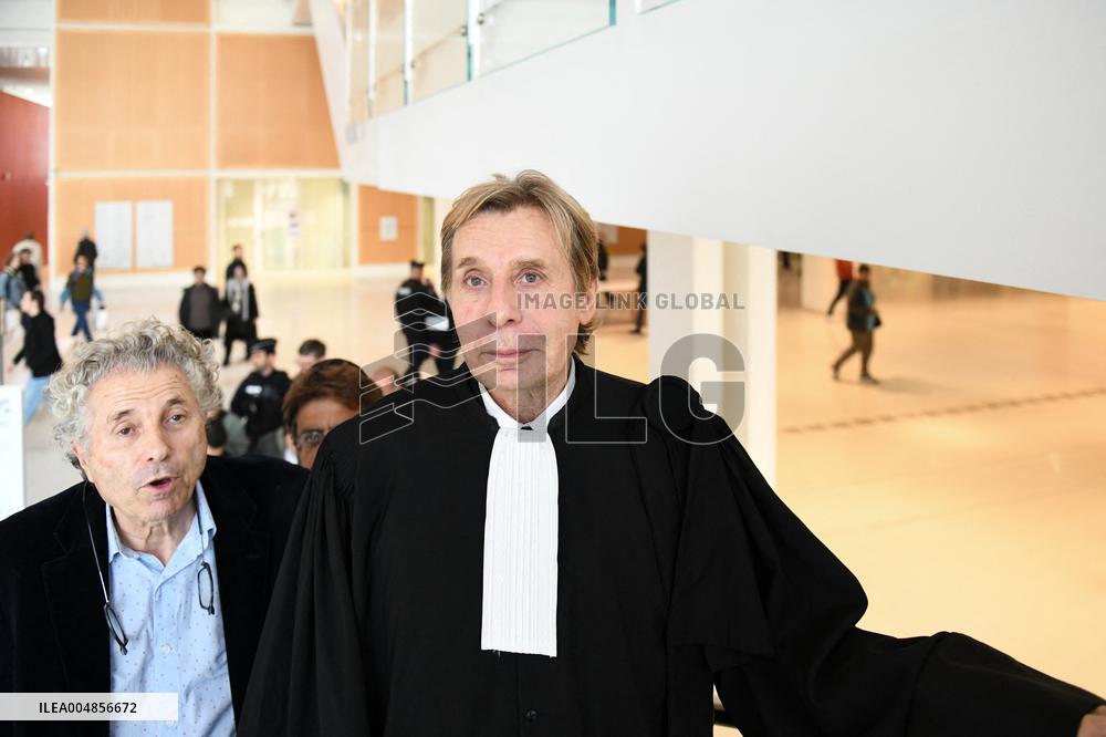 Trial of David Guiraud for Insulting Meyer Habib - Paris