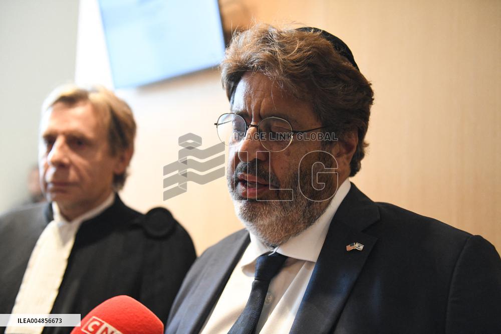 Trial of David Guiraud for Insulting Meyer Habib - Paris