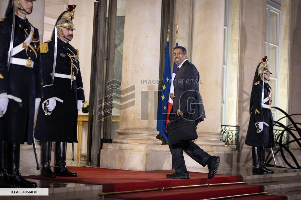 Diner at the Elysee Palace for the 8th Paris Peace Forum - Paris
