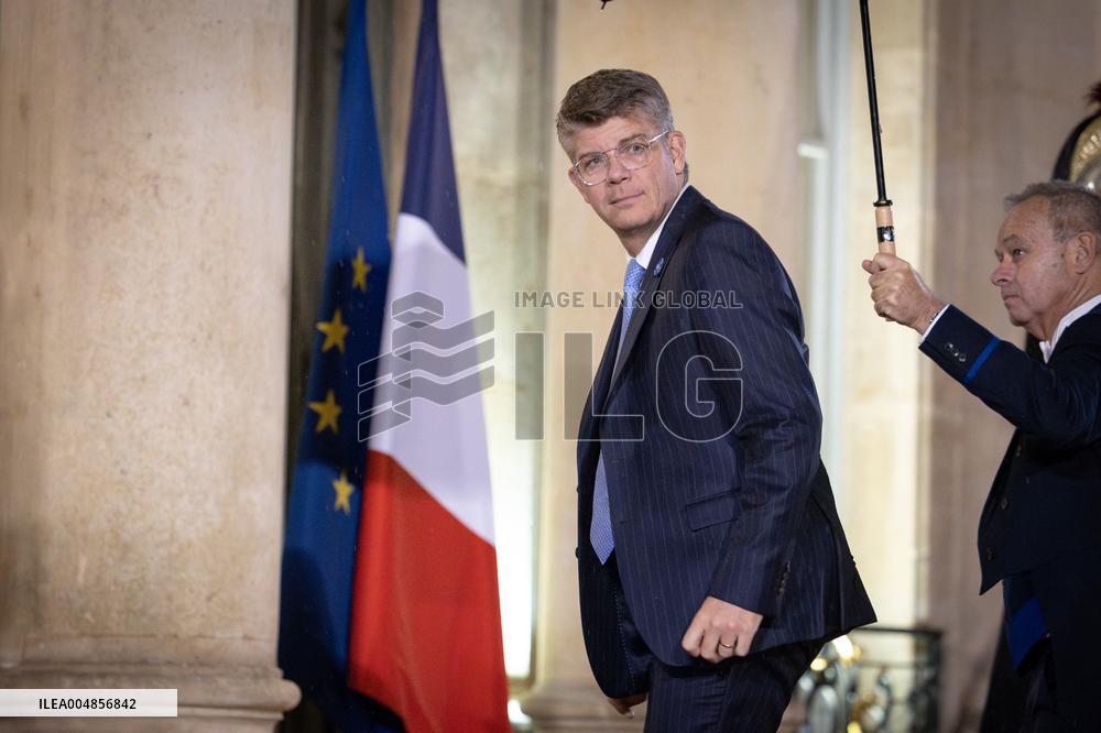 Diner at the Elysee Palace for the 8th Paris Peace Forum - Paris