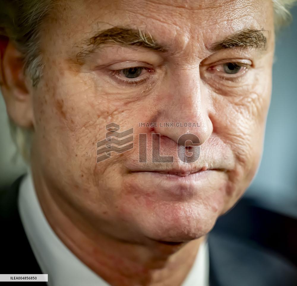 PVV party leader Geert Wilders