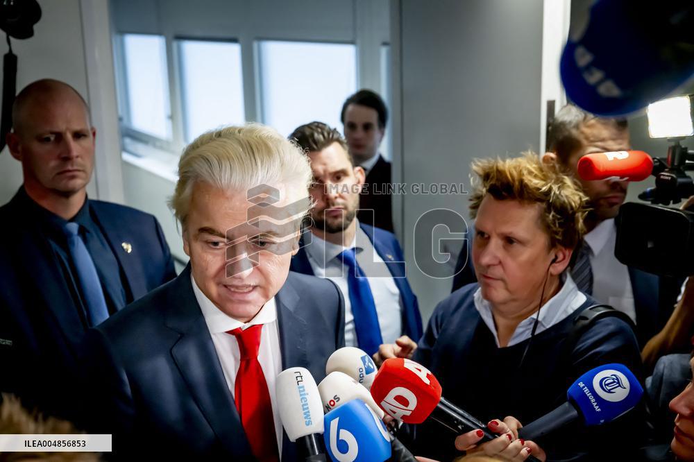 PVV party leader Geert Wilders
