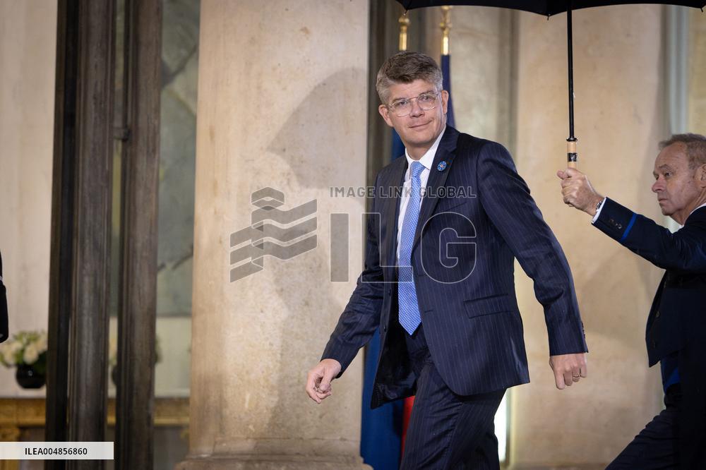 Diner at the Elysee Palace for the 8th Paris Peace Forum - Paris