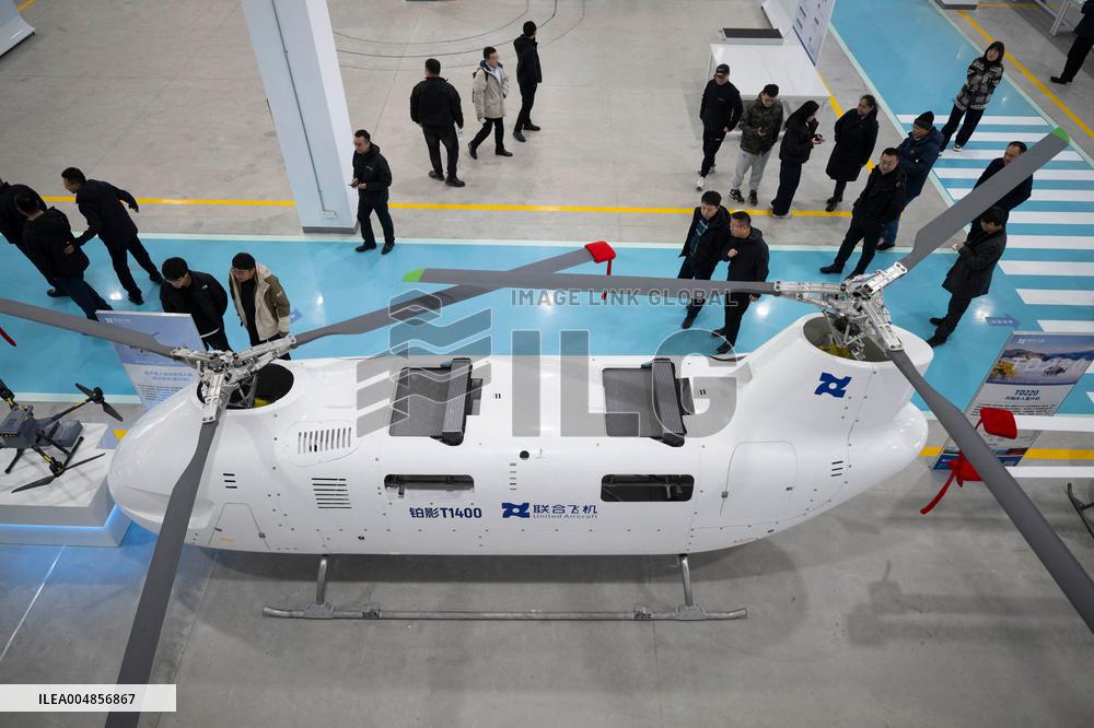 Maiden Flight of An Unmanned Helicopter - Harbin