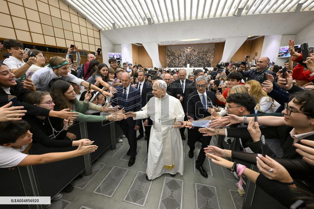Pope Leo XIV Meets Students At Jubilee of the World of Education - Vatican