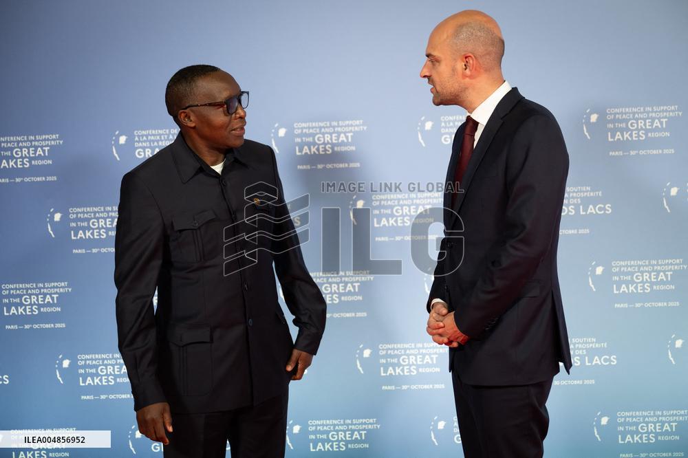 Conference in Support of Peace and Prosperity in The Great Lakes Region - Paris