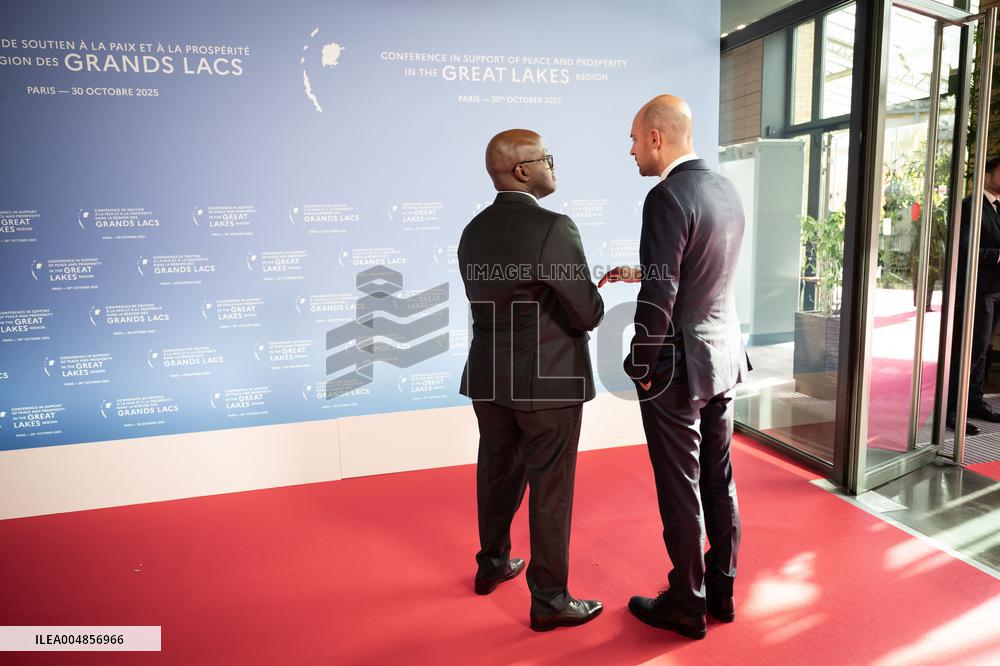 Conference in Support of Peace and Prosperity in The Great Lakes Region - Paris