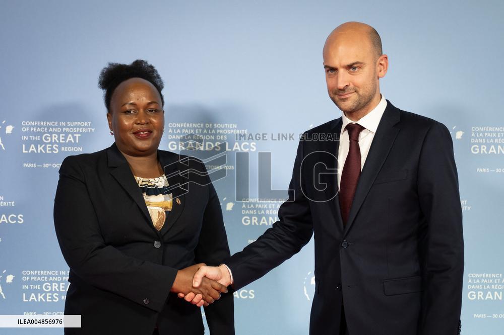 Conference in Support of Peace and Prosperity in The Great Lakes Region - Paris