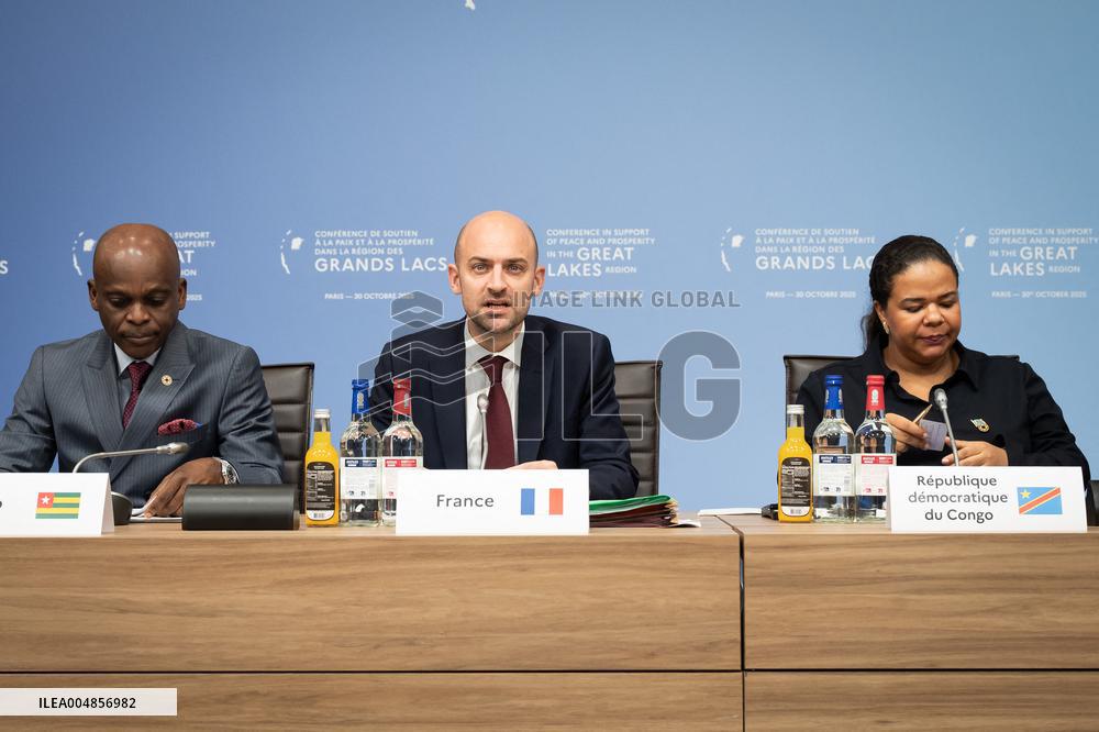 Conference in Support of Peace and Prosperity in The Great Lakes Region - Paris