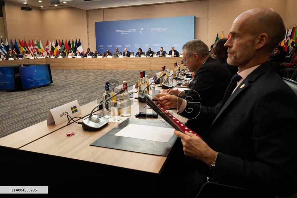 Conference in Support of Peace and Prosperity in The Great Lakes Region - Paris