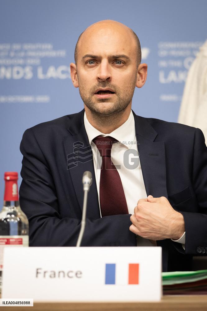 Conference in Support of Peace and Prosperity in The Great Lakes Region - Paris