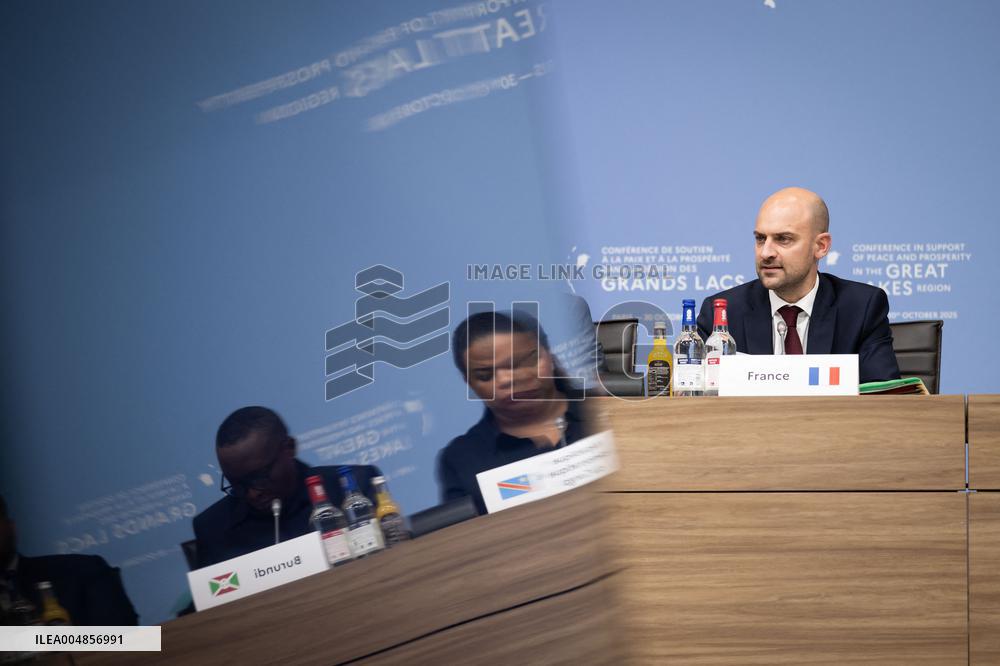 Conference in Support of Peace and Prosperity in The Great Lakes Region - Paris